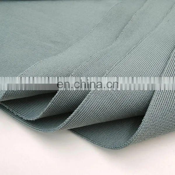 Custom Colors High Stretch Good Feeling Knitting Cuff Flat Cuffs Custom 100% Wool Rib Knit photo-3