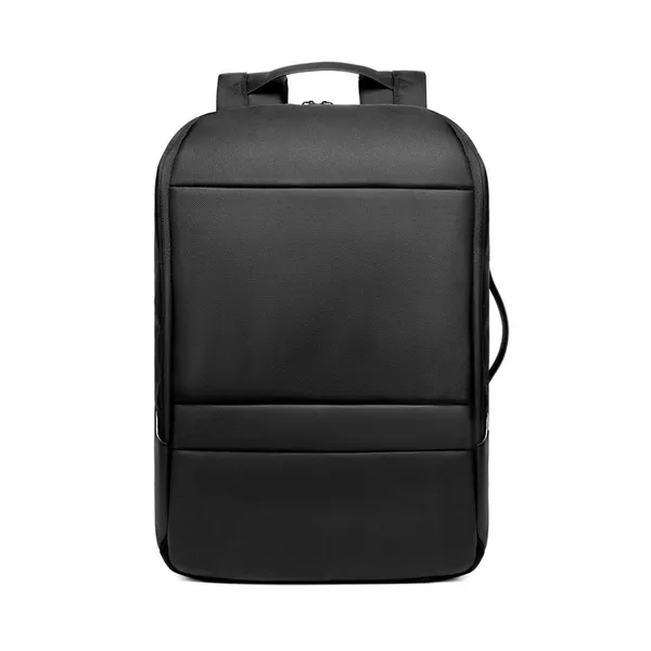 Shanghai   Waterproof Business Travel Notebook Backpack Anti Theft Computer Backpack Black