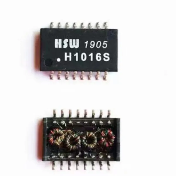 Halo TG1G-001NY Compatible HS1024G 10/100/1000 Base-T Ethernet LAN Magnetic Transformer for Game Controller (SMD 24PIN Single Port) photo-2