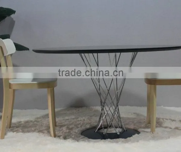 Restaurant Furniture Cyclone Table MDF Dining Table photo-3