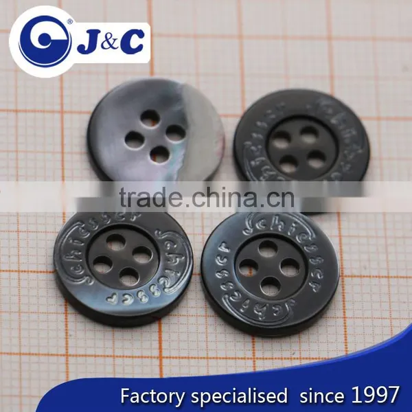 Natural Shell Buttons,black River Shell Buttons photo-2