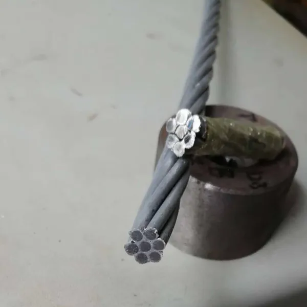 Return Lines, Overhead Ground Wires, and Messenger Wires (aluminum-clad Steel Stranded Wires and Aluminum-clad Steel Core Aluminum Stranded Wires) for Electrified Railways photo-2