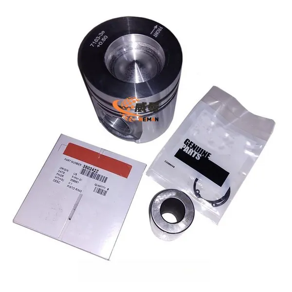 ORIGINAL CUMMINS 3802132 PISTON KIT For Cummins 4B & 6B Series Diesel Engines spare parts.