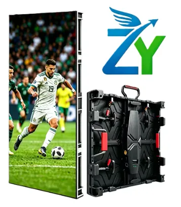 Indoor 500 * 500mm P2.6 16:9 Miet-LED-Bildschirm, Schutzklasse IP65, unterstützt Animationen und SDK