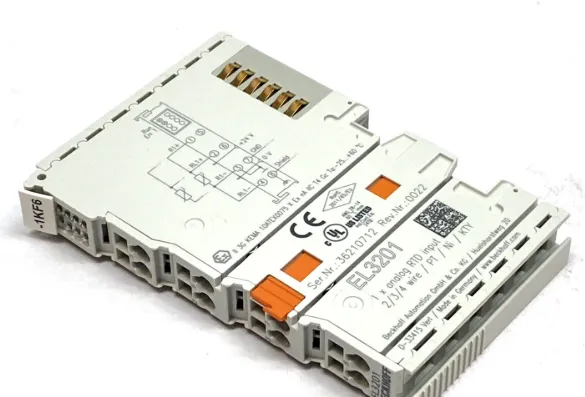 BECKHOFF EL3201 EtherCAT RTD Temperature Input Module PT100 Analog Input Terminal Industrial Automation PLC IO photo-2