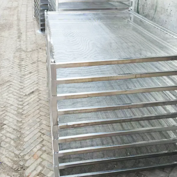 Food Grade Stainless Steel Tray Drying Cart, 304, 40 Trays, for Fruit and Vegetable Drying photo-4