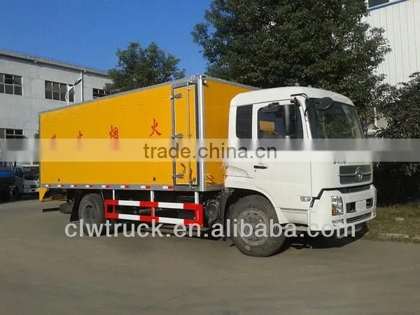 Dongfeng Tianjin 4x2 Firecrackers fireworks transporter in Libya