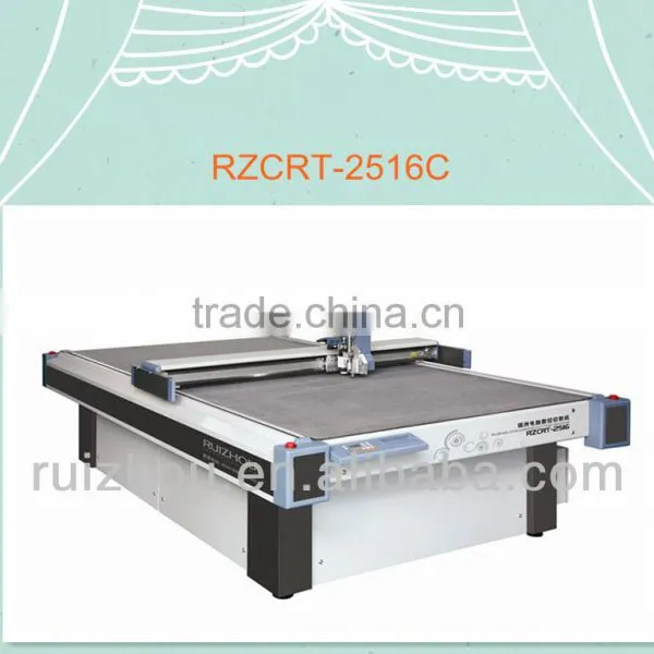 CNC knife cutting machine for bags and cases