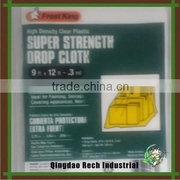 Plastic Painter Drop Cloth photo-2