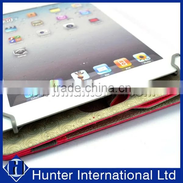 Pink Crystal Leather Tablet Case For Kindle Fire photo-4