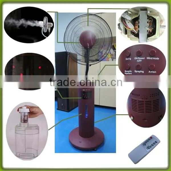 Air Condition Pedestal Fan Summer Cooling You Water Mist Fan Quality Choice photo-2