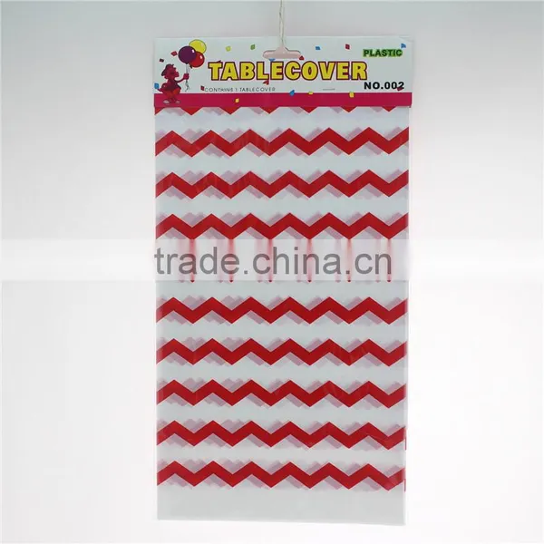 Party Supply Wholesale Christmas Plastic Tablecloth for Wedding Decoration photo-3
