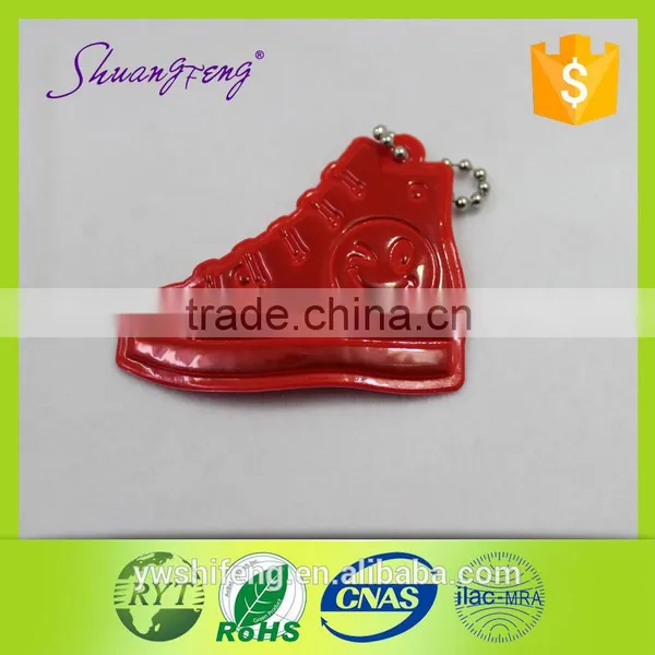 2016 Hotsale China Supplier Reflective PVC Keychain photo-6