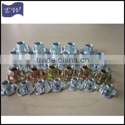 t Nuts M6,furniture Insert t Nuts With 4 Prongs (DIN1624) photo-6