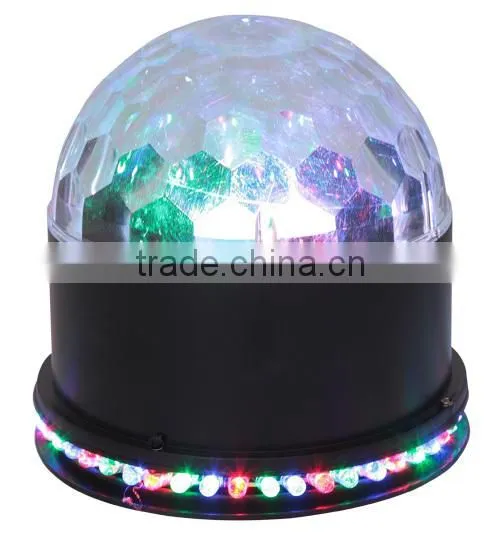 RGB LEDS Sound Actived Mini Rotating Crystal Magic Ball Stage Ceiling Lights for KTV Xmas Party Wedding Show Club Pub Disco DJ photo-2