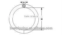 2016 New Fashion O Ring Hook 2016 Hot Sale /key Chains Stainless Steel Aisi 316 304 Welded Round Ring Nose Ring photo-6