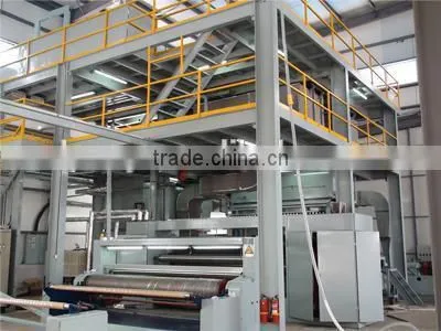 Non Woven Fabric Making Machine/PP Non Woven Fabric Production Line /automatic Nonwoven Polyester Wadding Fabric Making Machines photo-3
