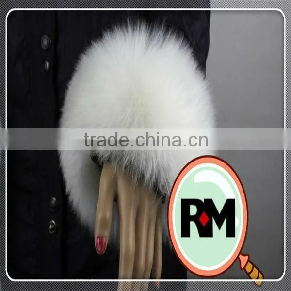 WHOLESALE Imitated White Fox Fur Sheep Fur Cuffs photo-3
