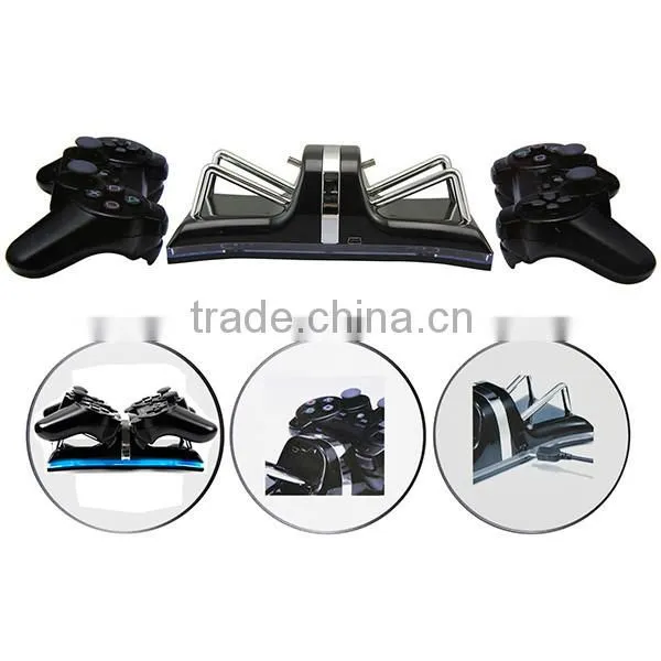 USB Dual Charger Station for PS3 Controller