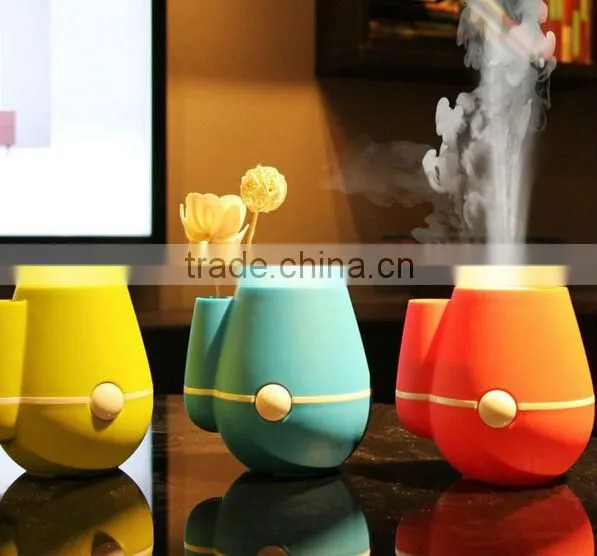 Portable USB Humidifier Vase 160ml Ultrasonicusb humidifier Perfume Diffuser