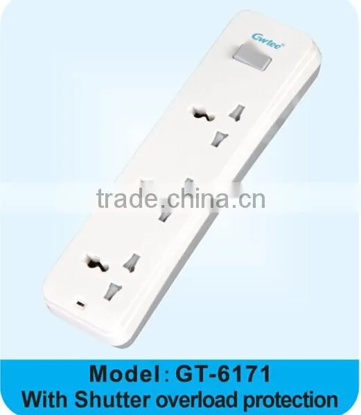 Safety Shutter Extension Socket With Shutter Overload Protection Quality Choice photo-4