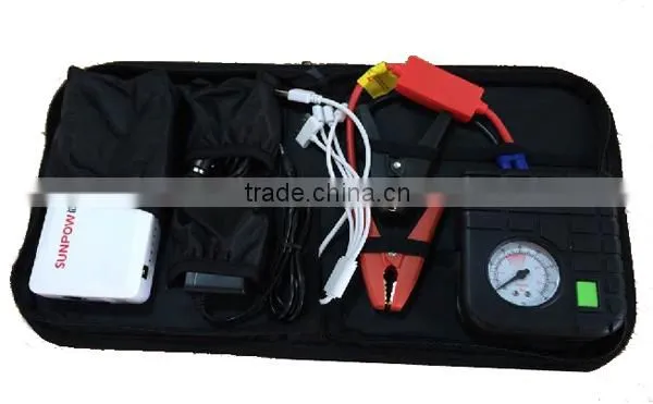 SUNPOW Mini 12000mah Jump Start Starter Pocket Jump Starter With Air Compressor photo-4