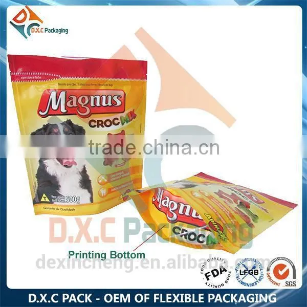 1kg Pet Food Packaging Stand Up Pouch Bag With Zipper photo-3