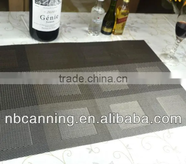 Placemats Pvc,pvc Placemats Vinyl Placemats,pvc Weave Placemats