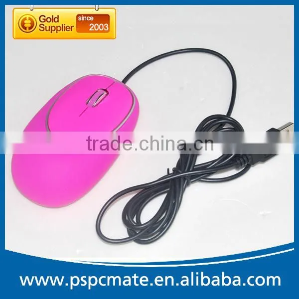 Computer USB Wired Optical Gift Silicon Soft Anti-stress Mouse photo-3
