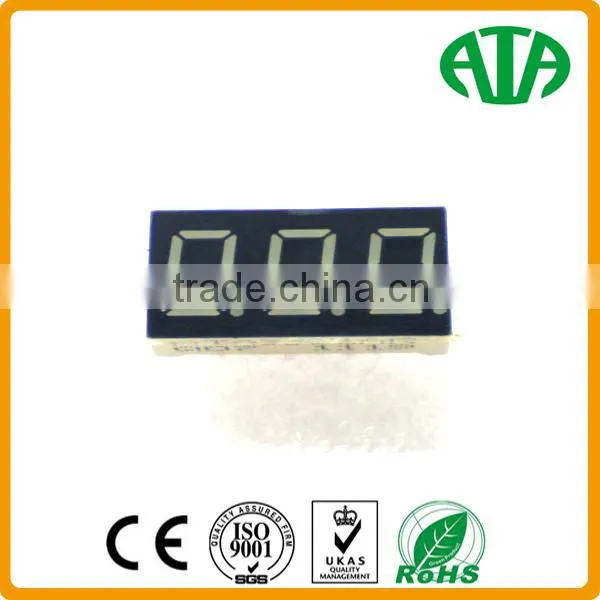 Yellow 0.56 Inch 7 Segment Led Numeric Display 3/triple Digits photo-4