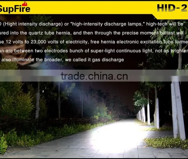 24w HID Flashlight Use Specially With High-grade Suitcase photo-3