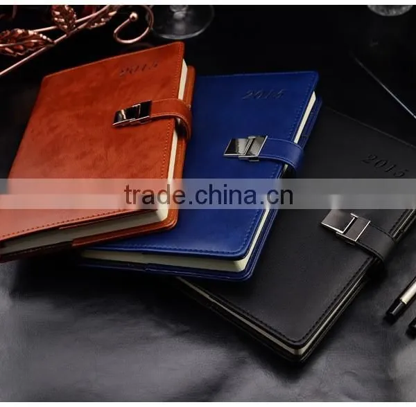 Luxury Leather Cover Note Book for Business , Waterproof Notepad photo-2