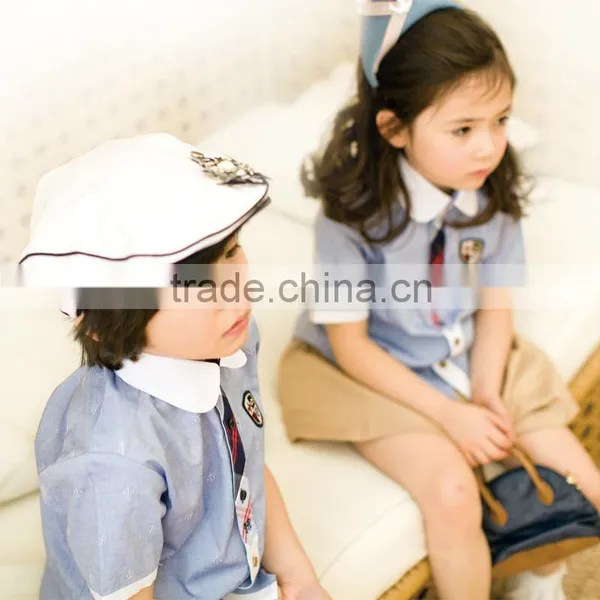 Pastoral, Bmi, Stripes, Princess, Lovely Summer Elementary School Kindergarten Suit of Preppy photo-3