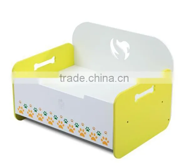Pet Accessories Durable Fashion Wooden Raised Dog Bed With Drawer photo-5