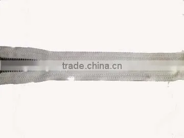 5# Metal Aluminum Zipper Fastener Close End Zipper With Locking Slider Zipper Leather Jacket photo-4