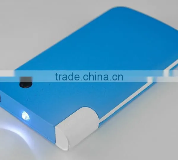 Credit Card Power Bank With Slim Size With Built in Cable photo-6