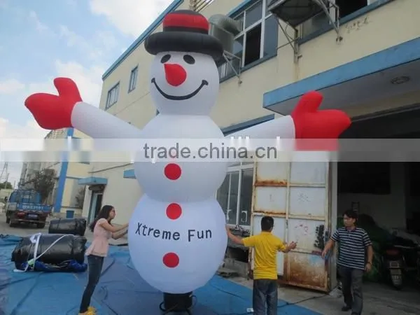 PVC or Oxford Inflatable Snowman for Christmas HZT033