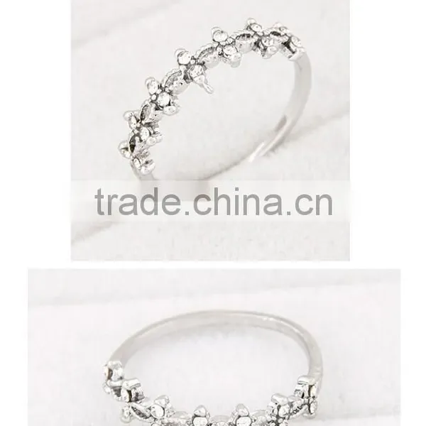 Korean Fashion Sweet OL Personality Ring With Pure and Fresh Flowers photo-4