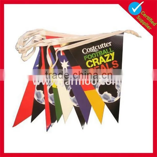 Logo Printed no Chemicals Fabric for Bunting photo-2