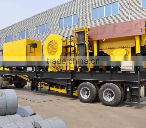 Professional Mining Crushing Machine, Portable Crushing Equipement, Mobile Crushing Plant With High-efficiency photo-4