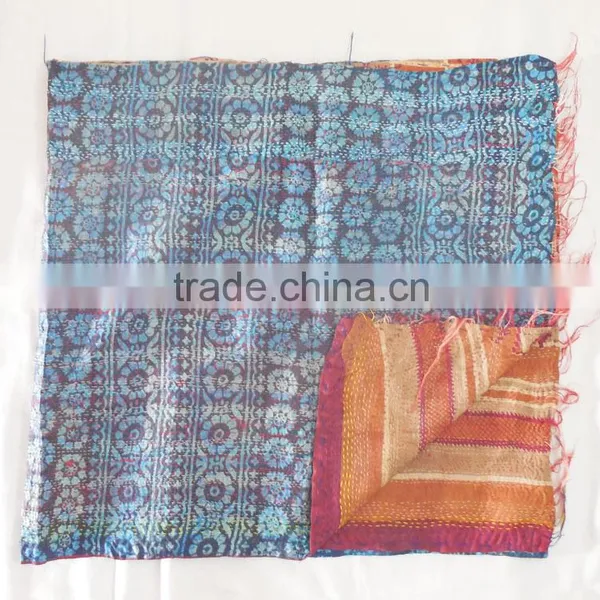 Kantha Scarf/Silk Scarf/Kantha Throw