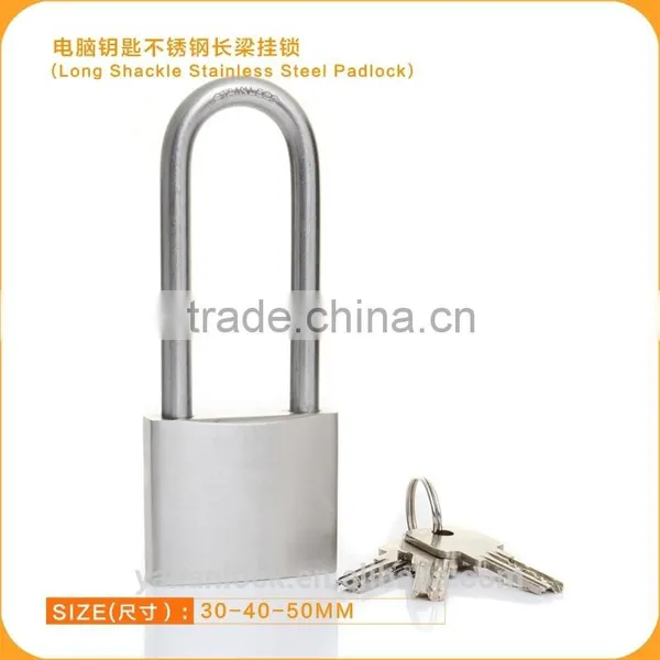 Long Shackle Stainless Steel Padlock