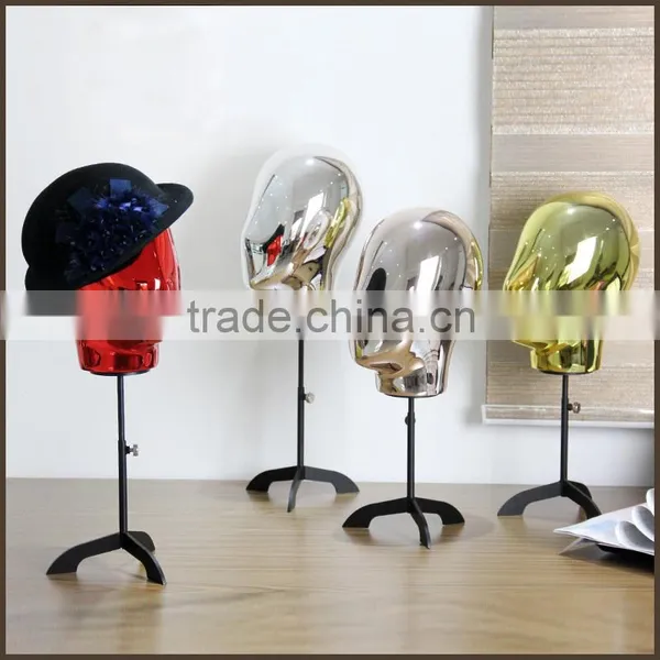 Hot Selling High Quality Electroplating Mannequin Head Male Female Mannequin Head photo-4
