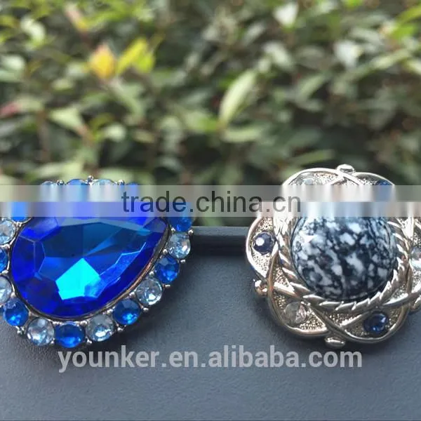 Acrylic Plastic Rhinestone Button Sewing Retail Wholesale Flower Center Cheap Big Colorful Button Shank Etsy Hotsale Amazon photo-4