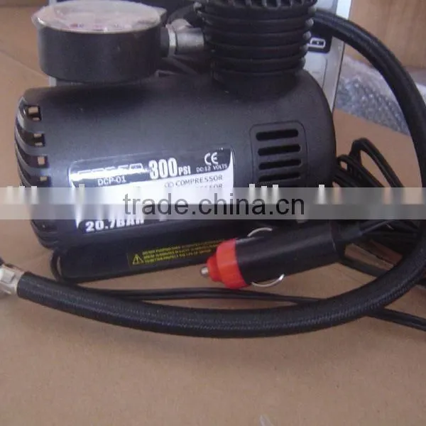 12v mini 300psi air compressor used for car emergency