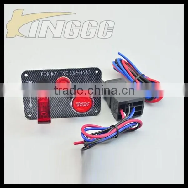 Universal Racing Ignition Panel Stop Start Button photo-2