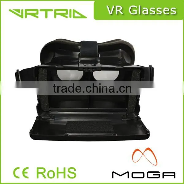 2016 Baofeng Mojing XD 3D VR Glasses Virtual Reality Helmet Cardboard Box for IPhone 6 6S Plus & Android 4.7 - 5.5 6" Smartphone photo-4