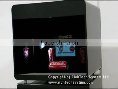Newest 3D Richtech Hologram Showcase for Mobile Phone Show photo-5
