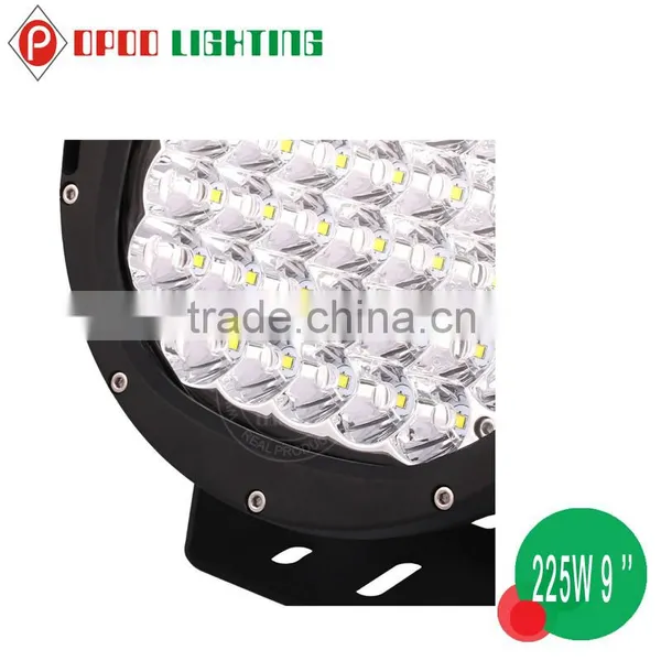 Best 12 Volt off Road 9inch 225w Led Driving Light/led Work Light photo-2