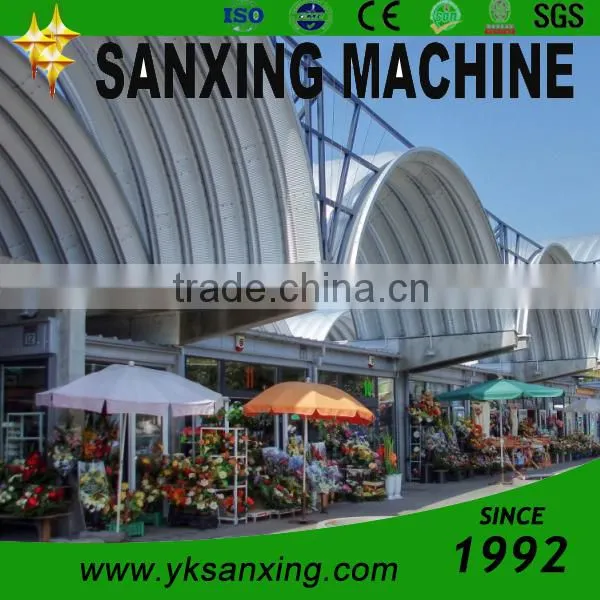 UCM240( 914-610) ARCH STEEL ROOF BUILDING EQUIPMENT/SANXING K Q SPAN ROOF ROLL FORMING MACHINE photo-3